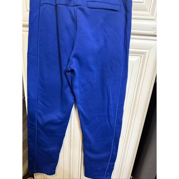 Nike Air Men's Spellout Standard Fit Regular Length Jogger Sweatpants Blue XL - Picture 2 of 11